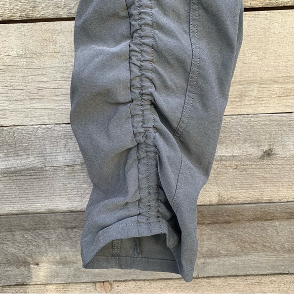 Kuhl Trekr Pant Womens 8 Gray Convertible Side Seam Cinch Ruched Hiking Outdoor - Picture 10 of 15